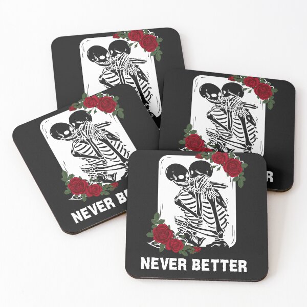 Item preview, Never better skeleton forever lovers, halloween designed and sold by erozzz.