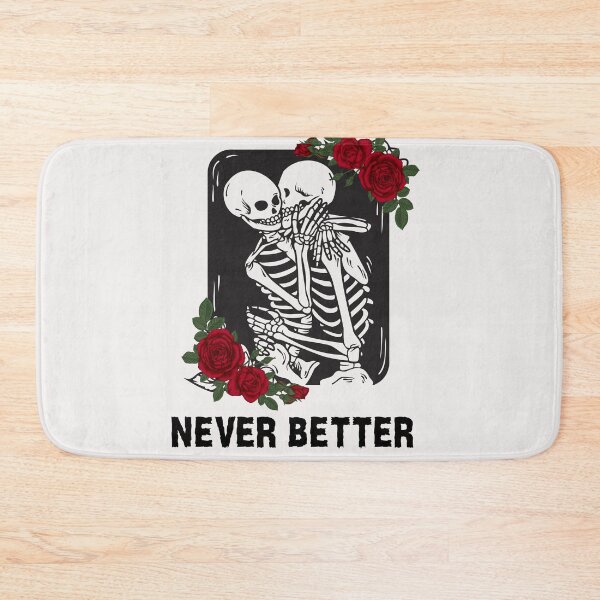 Item preview, Never better skeleton forever lovers, halloween designed and sold by erozzz.