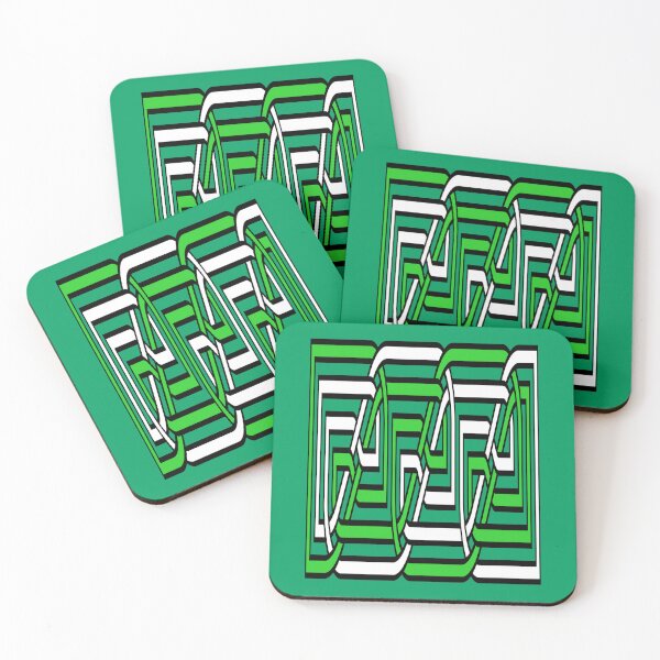 Item preview, Decorative Rectangular Celtic Interwoven Knot Pattern 1  designed and sold by taiche.