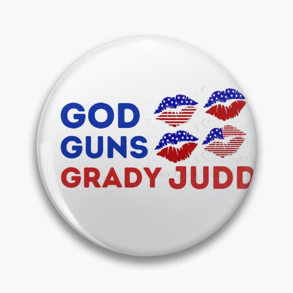 Item preview, god guns grady judd designed and sold by StickerFusion.