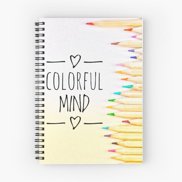 Item preview, Colorfull Mind Notebook designed and sold by SotisArtshop.