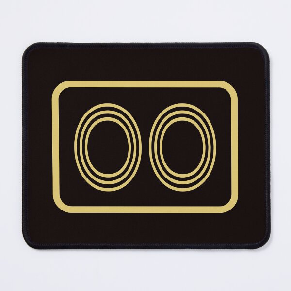 Item preview, OO Initials Gold Geometric Letters designed and sold by Jeallan Designs.