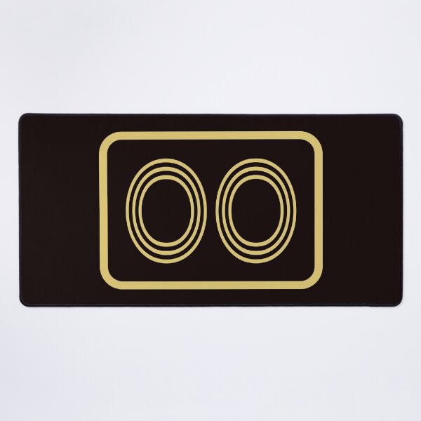 Item preview, OO Initials Gold Geometric Letters designed and sold by Jeallan Designs.