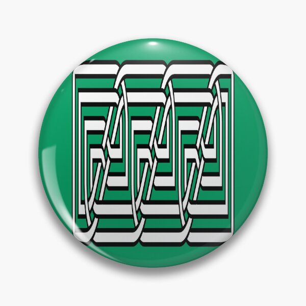 Item preview, Decorative Rectangular Celtic Interwoven Knot Pattern 2  designed and sold by taiche.