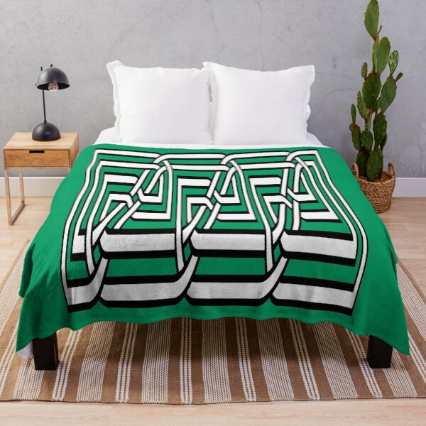 Item preview, Decorative Rectangular Celtic Interwoven Knot Pattern 2 designed and sold by taiche.