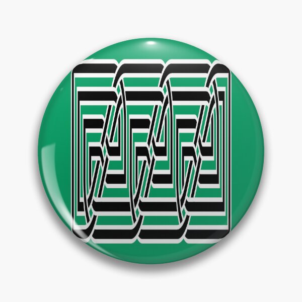 Item preview, Decorative Rectangular Celtic Interwoven Knot Pattern 3 designed and sold by taiche.