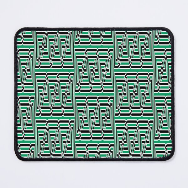 Item preview, Decorative Rectangular Celtic Interwoven Knot Pattern 3 designed and sold by taiche.