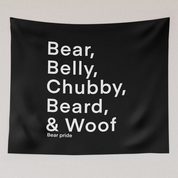 Item preview, Bear, Belly, Chubby, Beard, & Woof designed and sold by Albert Diggs.
