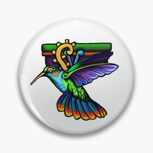Item preview, prehispanic hummingbird designed and sold by MoraArt85.