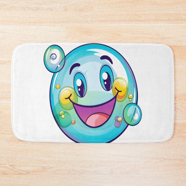 Item preview, Smiley Soap Bubble - A Fun and Colorful Design designed and sold by alaa-mously.