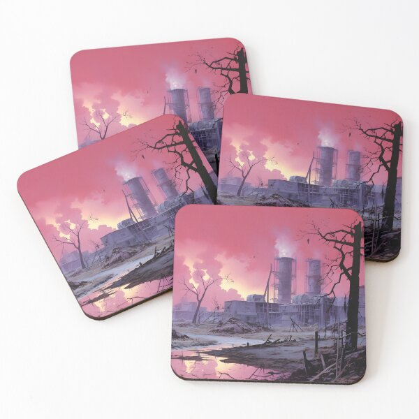 Item preview, Post Apocalyptic Landscape and Polluted Atmosphere and Pink Tones designed and sold by Je-we.