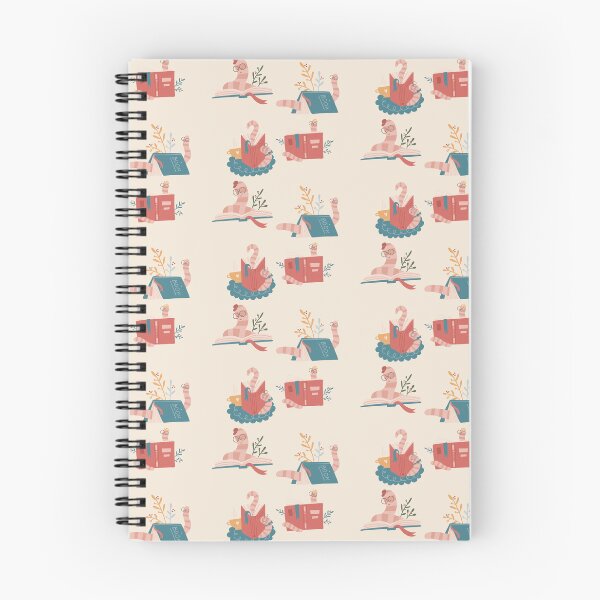 Item preview, book worms designed and sold by BookishSpace1.