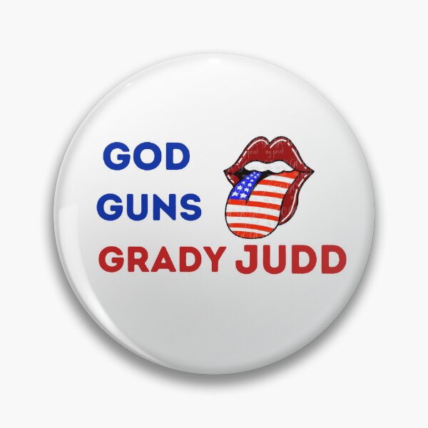 Item preview, god guns grady judd designed and sold by StickerFusion.