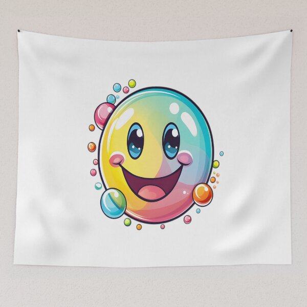 Item preview, A Smiling Bubble Floating Freely  designed and sold by alaa-mously.