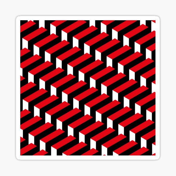 Shadow Blocks 1 Sticker
