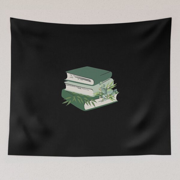 Item preview, book aesthetic green designed and sold by Mirmura.