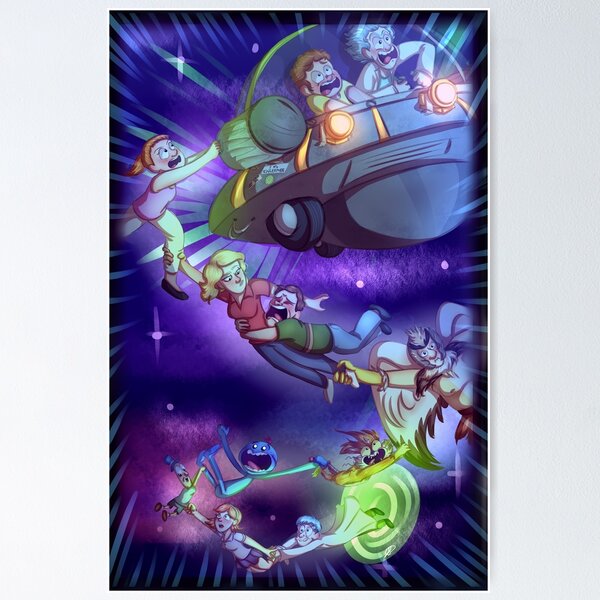 Poster Rick & Morty - Ship | Wall Art, Gifts & Merchandise 