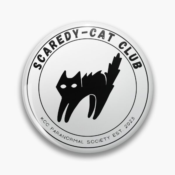 Item preview, Scaredy-Cat Club KCC Paranormal Society designed and sold by KCC-Paranormal.