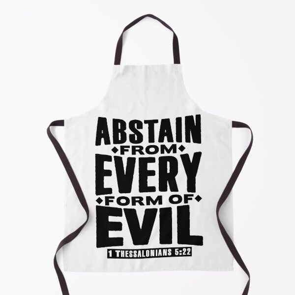 Item preview, 1 Thessalonians 5:22 Abstain From Every Form Of Evil designed and sold by plushism.