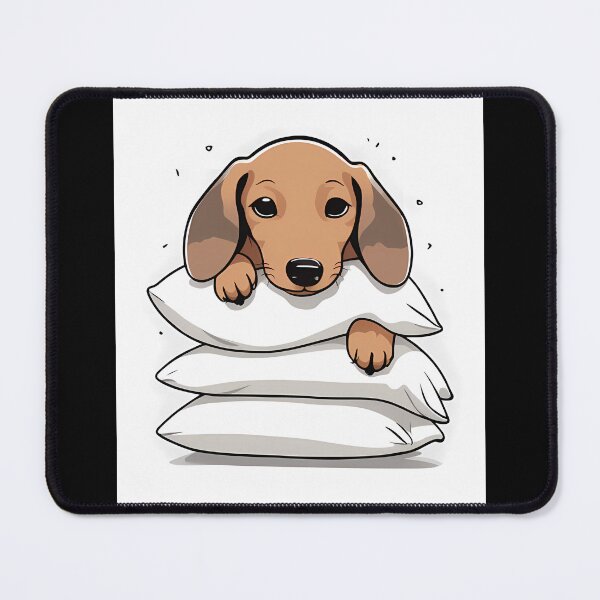 Item preview, Dreamy Dachshund Pet designed and sold by Mechanical-Artt.