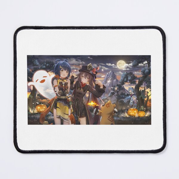 Item preview, Xiangling and Hu Tao Halloween Genshin Impact designed and sold by mycookies8u.