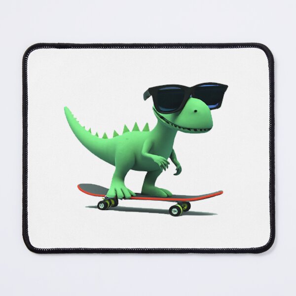 Item preview, Cool Dino riding a Skateboard designed and sold by Designovas.