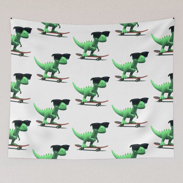 Item preview, Cool Dino riding a Skateboard designed and sold by Designovas.
