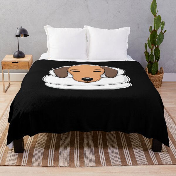 Item preview, Peaceful Dachshund Slumber designed and sold by Mechanical-Artt.