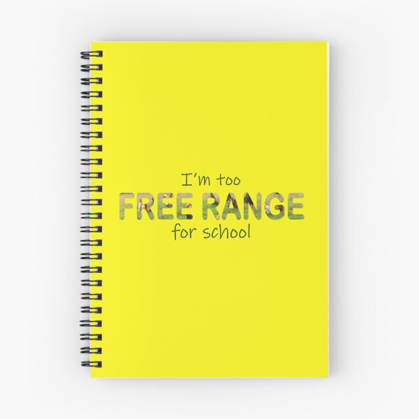 Item preview, Too Free Range for School designed and sold by MixdWerdz.