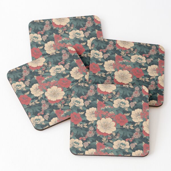 Item preview, Oriental flowers 78 designed and sold by DoodleLandShop.