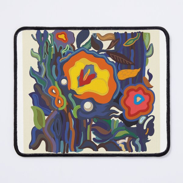 Item preview, Psychedelic flowers number 28 designed and sold by artistua.