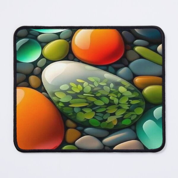 Item preview, colourful stone wallpaper designed and sold by sbrstore.