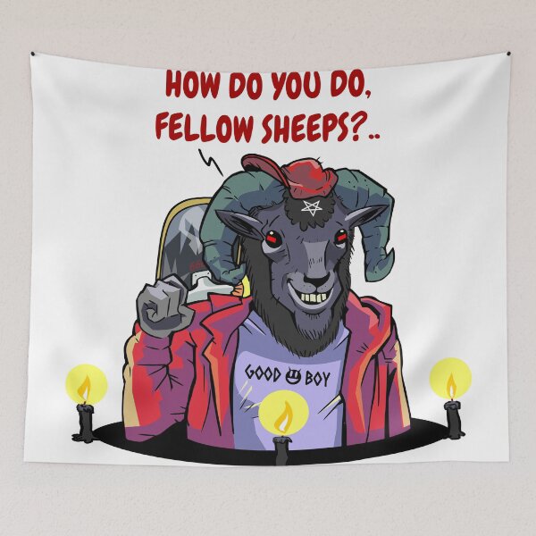 Item preview, Devil Meme (Fellow Kids) designed and sold by ugoyak.