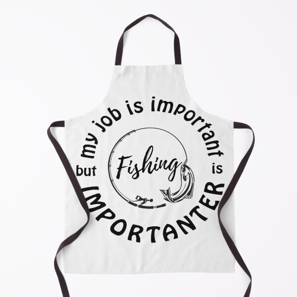 Item preview, Job is important but Fishing is importanter designed and sold by Designovas.