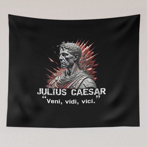 Artikelvorschau, Abstraktes Porträt von Julius Caesar entworfen und verkauft von Hungry-Murphy.