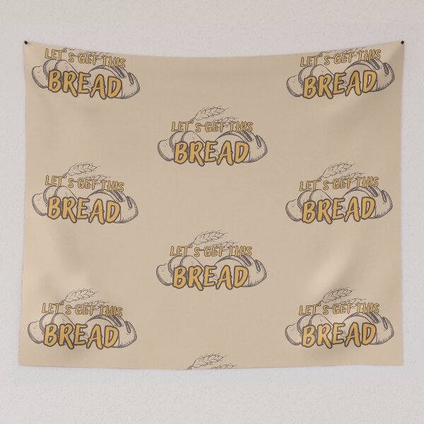 Item preview, Vintage Let's get this Bread designed and sold by XenonQQ.