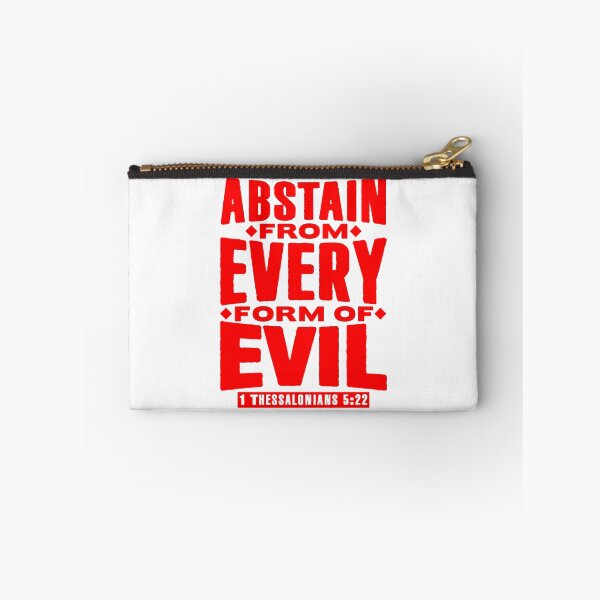 Item preview, 1 Thessalonians 5:22 Abstain From Every Form Of Evil designed and sold by plushism.
