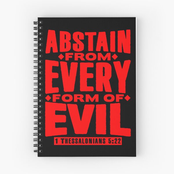 Item preview, 1 Thessalonians 5:22 Abstain From Every Form Of Evil designed and sold by plushism.