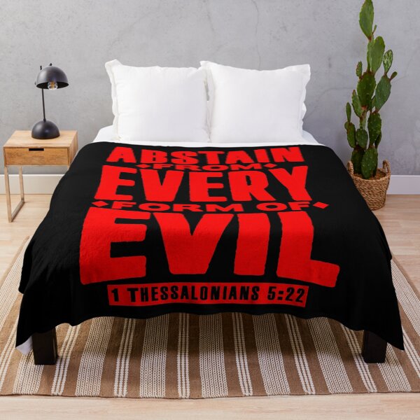 Item preview, 1 Thessalonians 5:22 Abstain From Every Form Of Evil designed and sold by plushism.