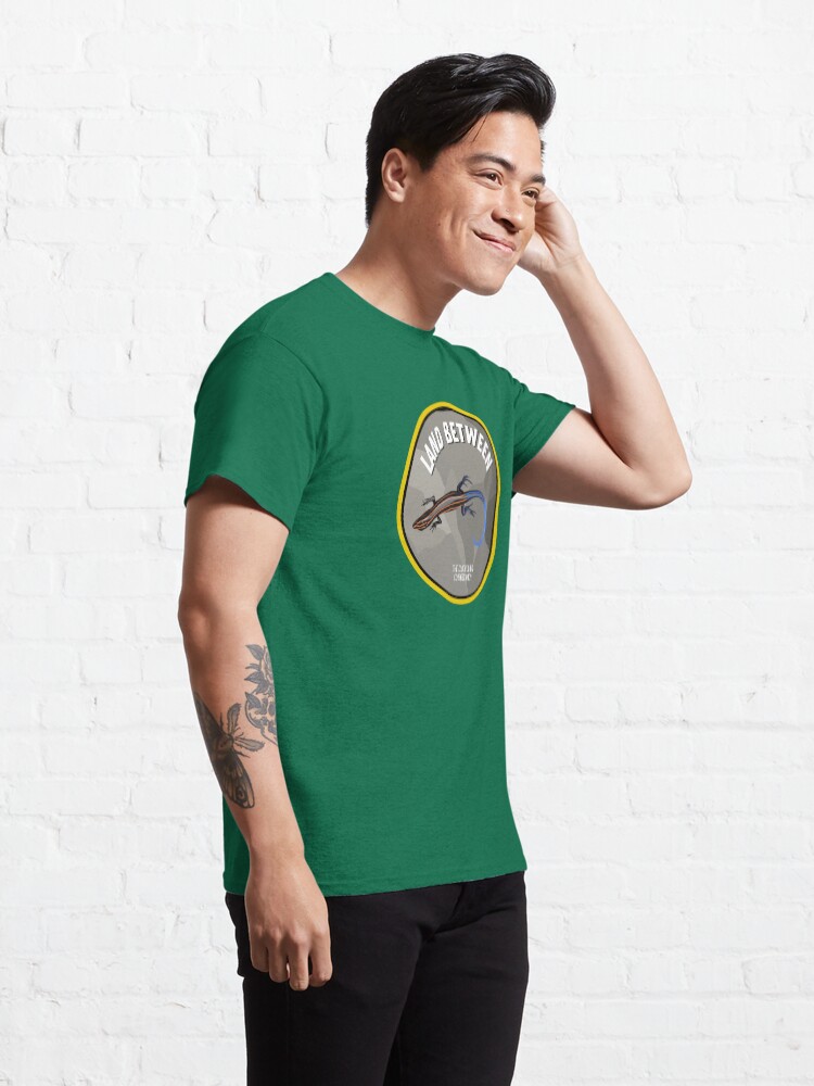Thumbnail 5 of 7, Classic T-Shirt, Land Between Circle Design designed and sold by Couchiching Conservancy.