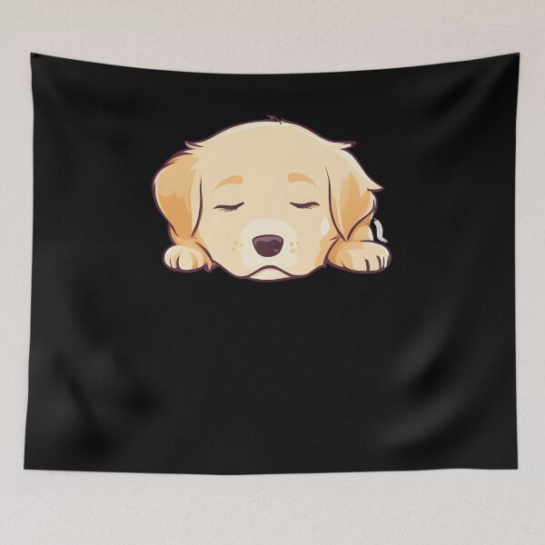 Item preview, Lazy Day with Golden Retriever designed and sold by Mechanical-Artt.