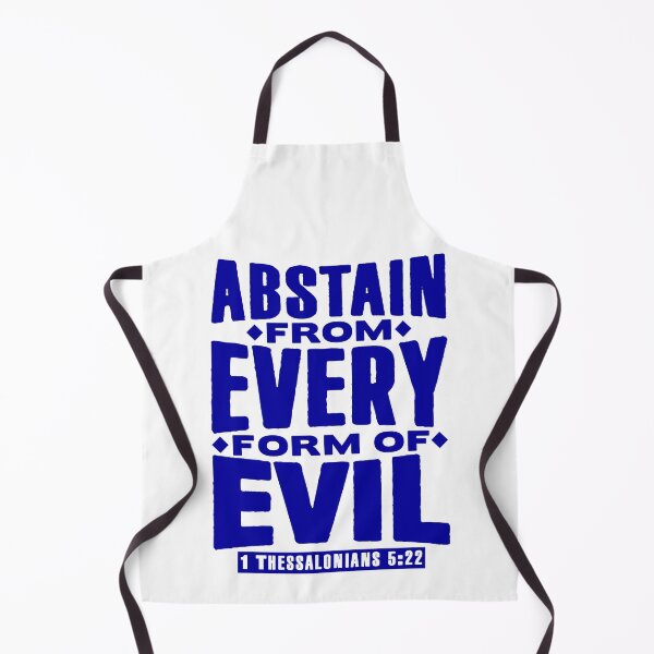 Item preview, 1 Thessalonians 5:22 Abstain From Every Form Of Evil designed and sold by plushism.