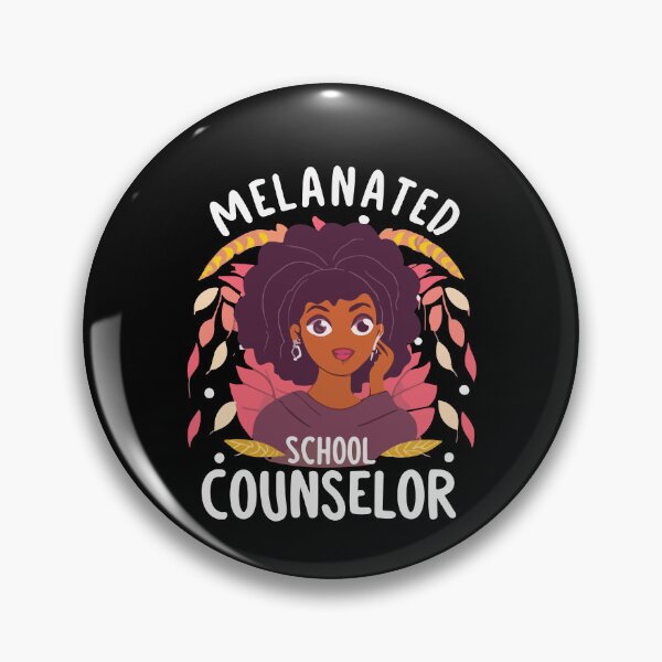Item preview, Melanated School Counselor Melanin Education School Teacher Gift designed and sold by TMelonShop.