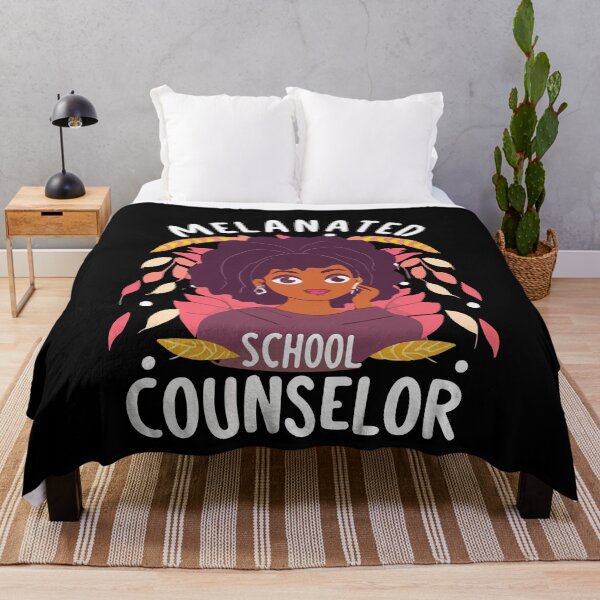Item preview, Melanated School Counselor Melanin Education School Teacher Gift designed and sold by TMelonShop.