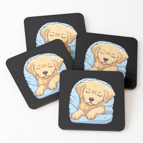 Item preview, Peaceful Golden Retriever Slumber designed and sold by Mechanical-Artt.