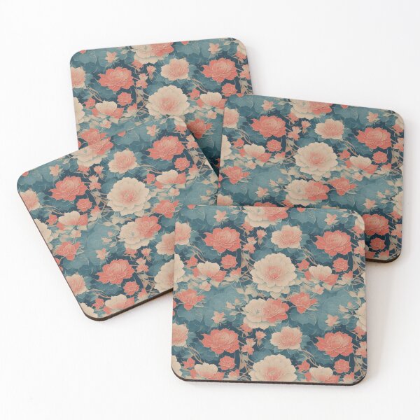 Item preview, Oriental flowers 81 designed and sold by DoodleLandShop.