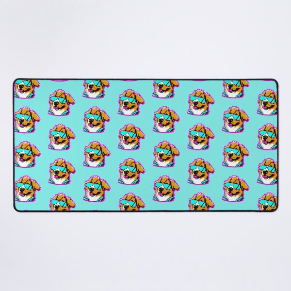 Item preview, "Colorful Dog Sticker - Loyalty and Joy" designed and sold by shineslush.