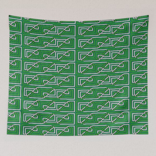Item preview, Celtic Interwoven Rectangular Knot Pattern 1 designed and sold by taiche.