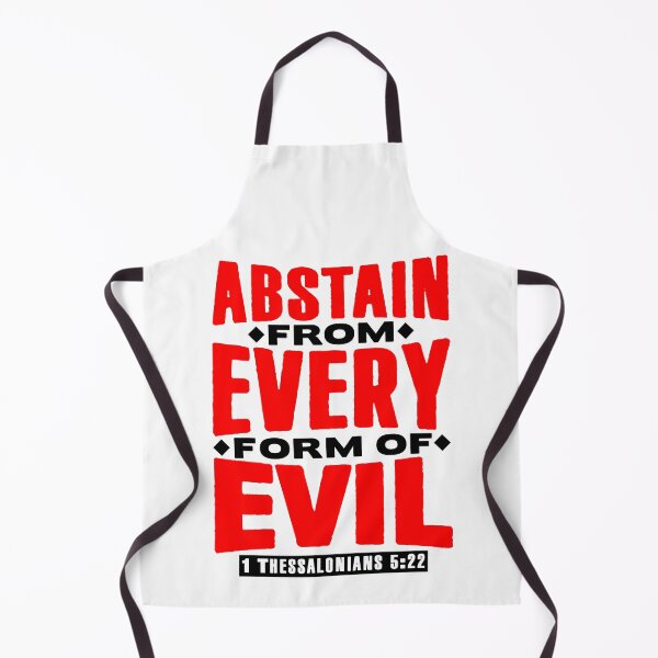 Item preview, 1 Thessalonians 5:22 Abstain From Every Form Of Evil designed and sold by plushism.