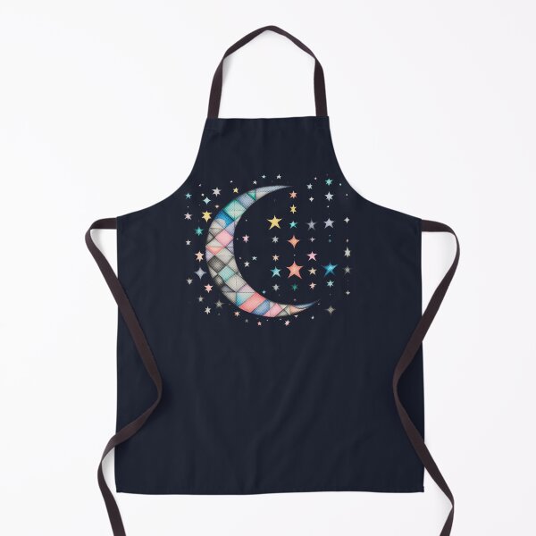 Item preview, Estrellas y lunas, caprichosa colcha de patchwork inspirada designed and sold by Tabble-Dabble.